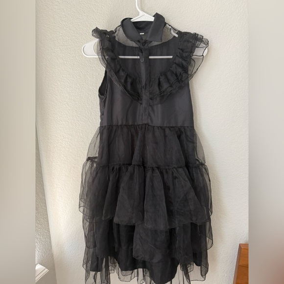 Wednesday  Ruffled Tiered Dress cosplay - Picture 1 of 2